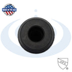 Instapure Essentials 2.5" X 10" water filter cartridge  bottom view on a white background