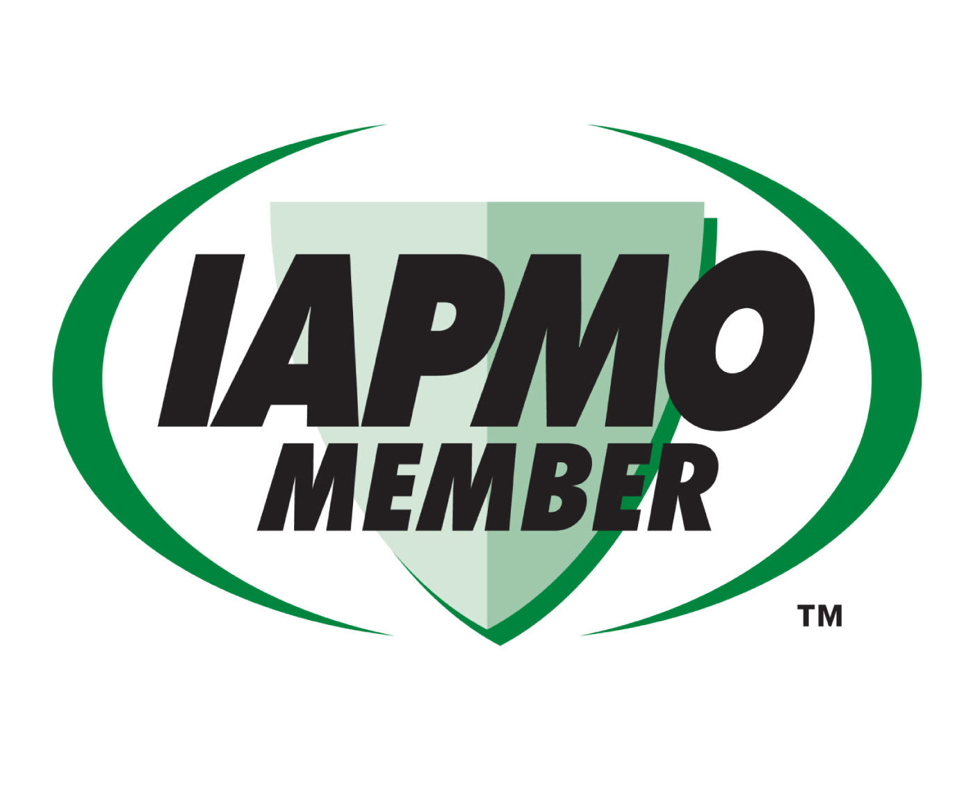 IAPMO Member logo with green and black text on a white background
