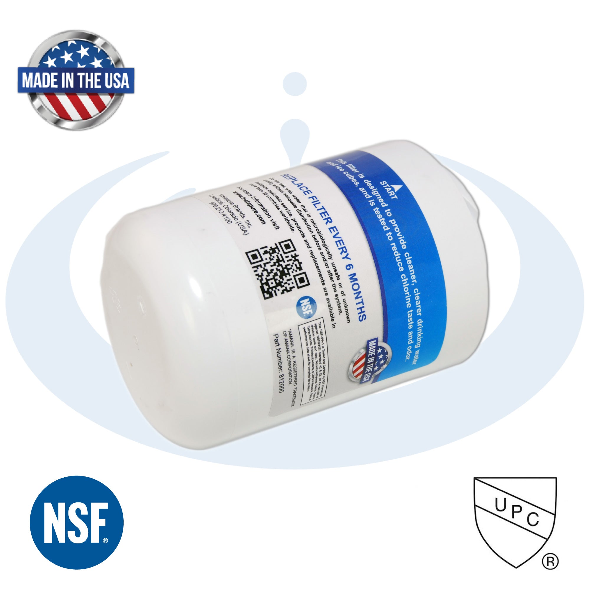 REF-IPA-1 Filter fits; Amana WF30, Sears/Kenmore 46-9014