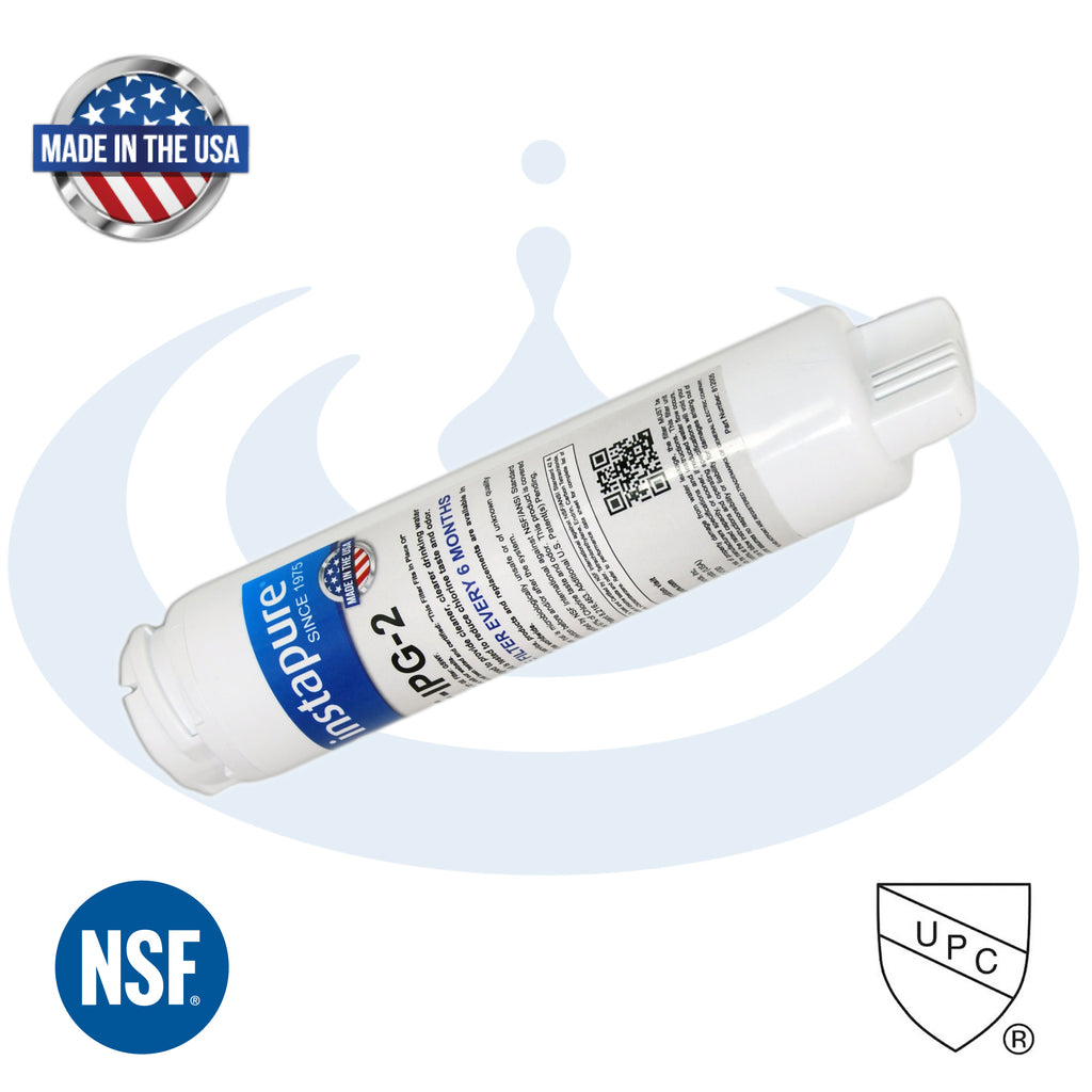 REF-IPG-2 Made in USA, Filter Fits: GE GSWF, GSWFDS, NSF 53 for Lead.