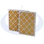 2 Instapure Merv 11 Air Filters Made in USA on a white background