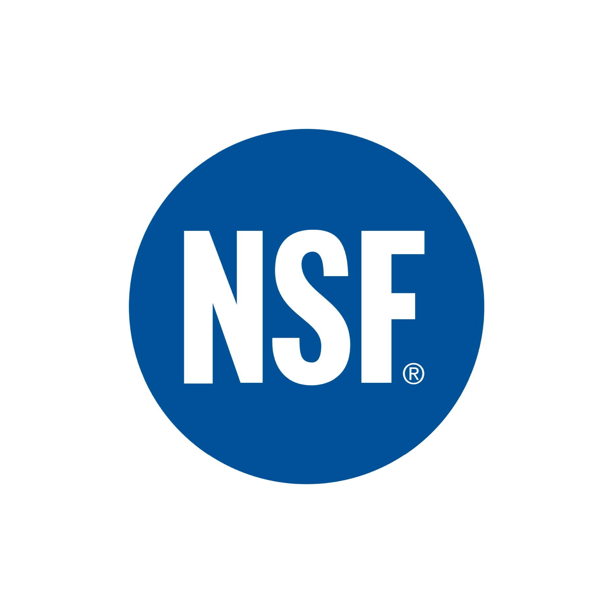 NSF logo on a white background