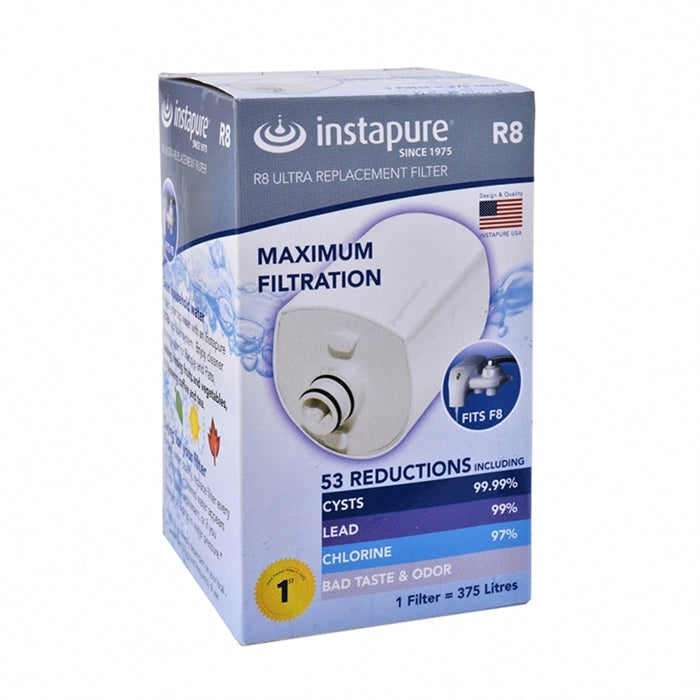 Instapure R8 ULTRA Replacement Cartridge for F8 ULTRA White