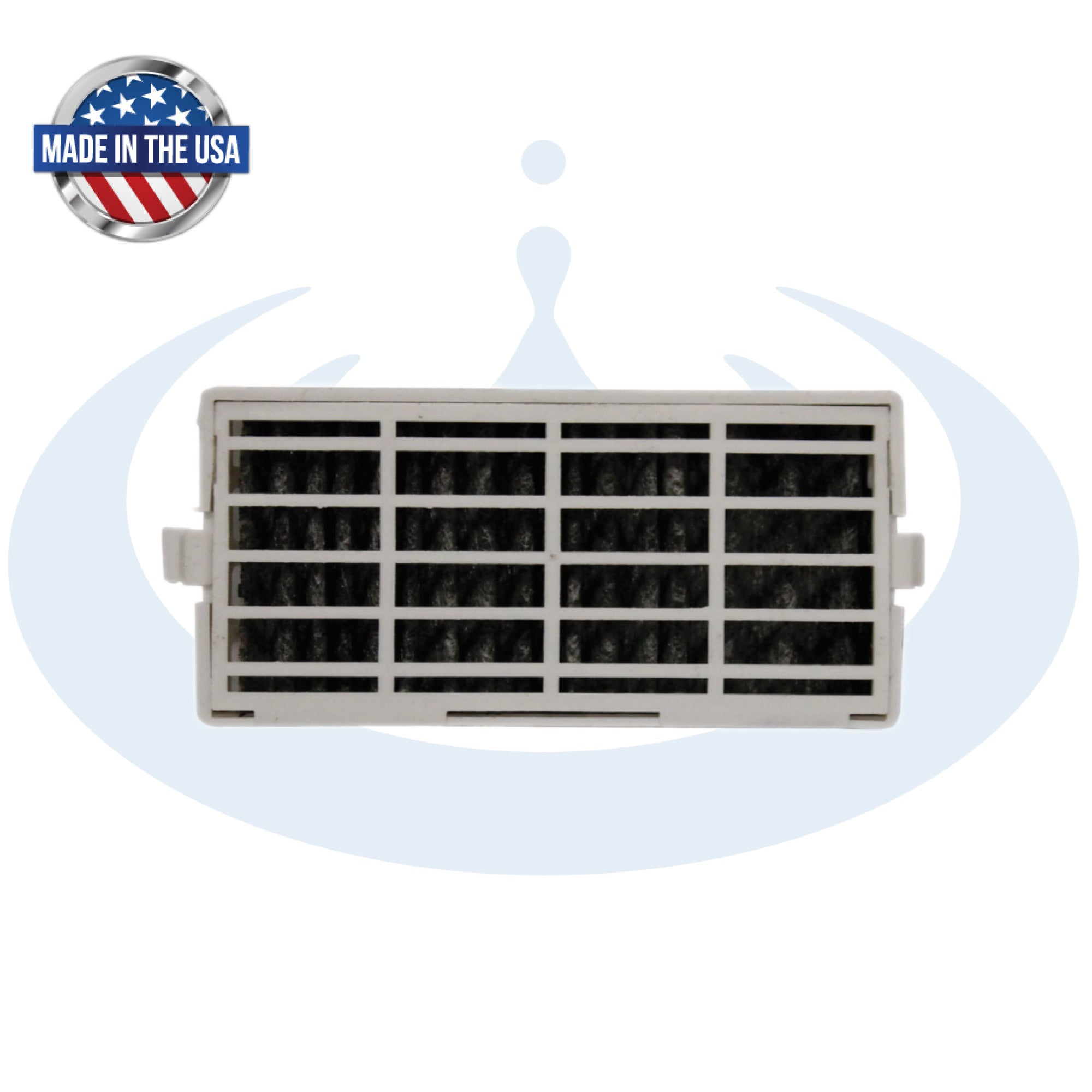 Instapure AIR1 Compatible Made in USA Refrigerator Air Filter. Instapure REF-UAIR-9102 ULTRA Air filter fits Whirlpool W10311524, 1876318, 2319308 & more.