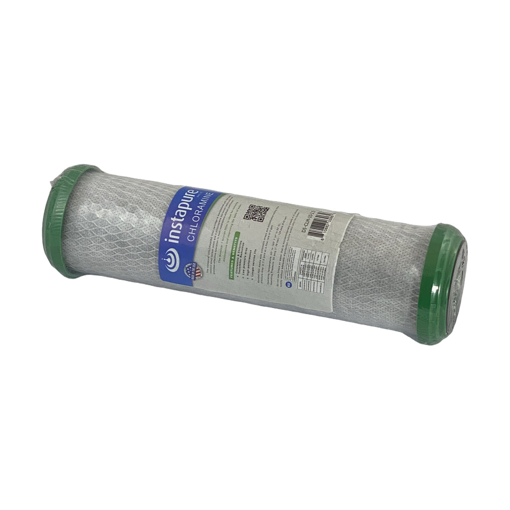 Instapure DI-CLM-10-2.5 water filter cartridge, side view