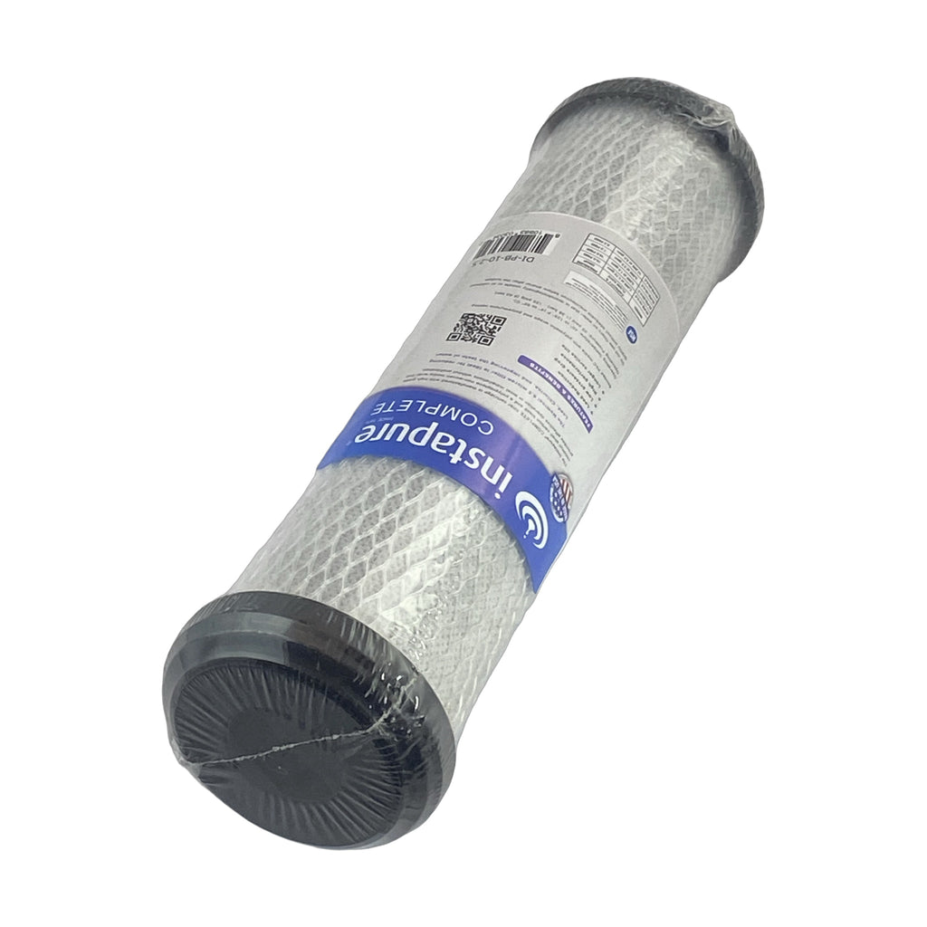 Instapure DI-PB-10-2.5 water filter cartridge, side view