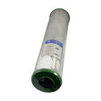 Instapure DI-CLM-20-4.5 chloramine carbon block water filter cartridge, side view