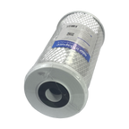 Instapure DI-CTO-10-4.5 chlorine reduction carbon block water filter cartridge, side view