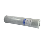 Instapure DI-CTO-20-4.5 chlorine reduction carbon block water filter cartridge, side view