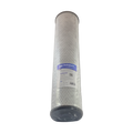 Instapure DI-PB-20-4.5 lead reducing carbon block water filter cartridge, front view, with NSF and Made in USA logos