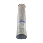 Instapure DI-PB-20-4.5 lead reducing carbon block water filter cartridge, front view, with NSF and Made in USA logos