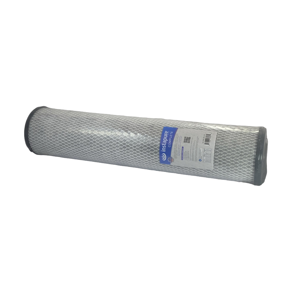 Instapure DI-PB-20-4.5 water filter cartridge, side view