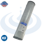 Instapure water filter cartridge with NSF and Made in USA logos on a white background