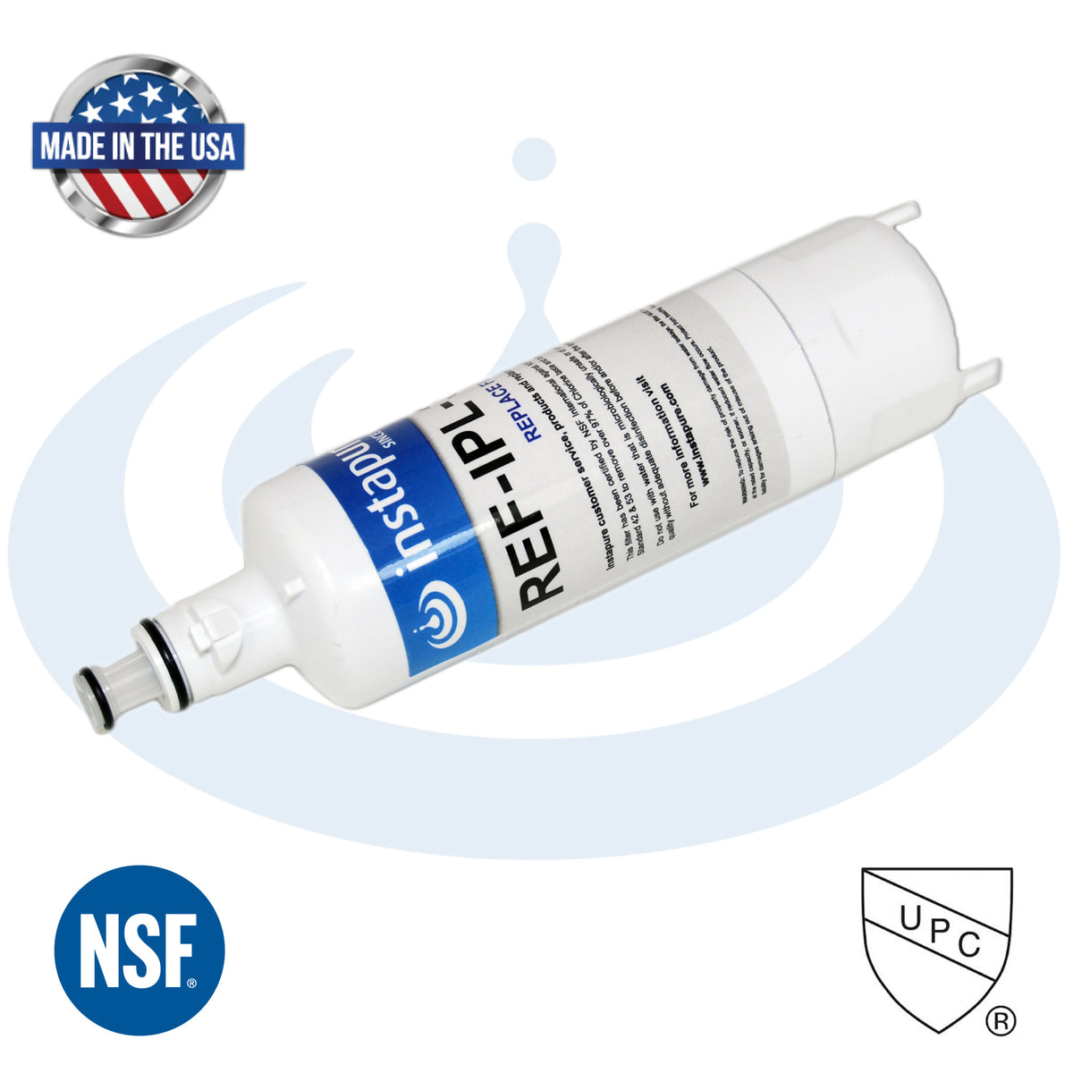 REF-IPL-3 – Made in USA, Filter Fits: LG LT700P, Kenmore 46-9690. NSF 53 for Lead