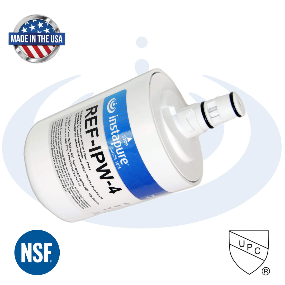REF-IPW-4 – Made in USA, Filter Fits: Kenmore 9002, 9002P. NSF 53 for Lead.