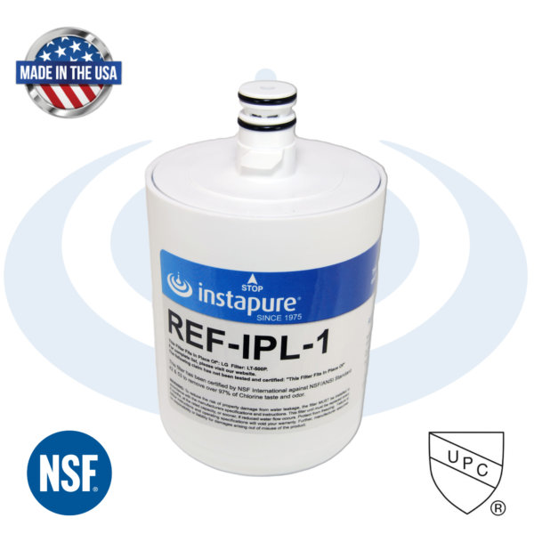 REF-IPL-1 – Made in USA, Filter Fits: LG LT500P, 5231JA2002A. NSF 53 for Lead.